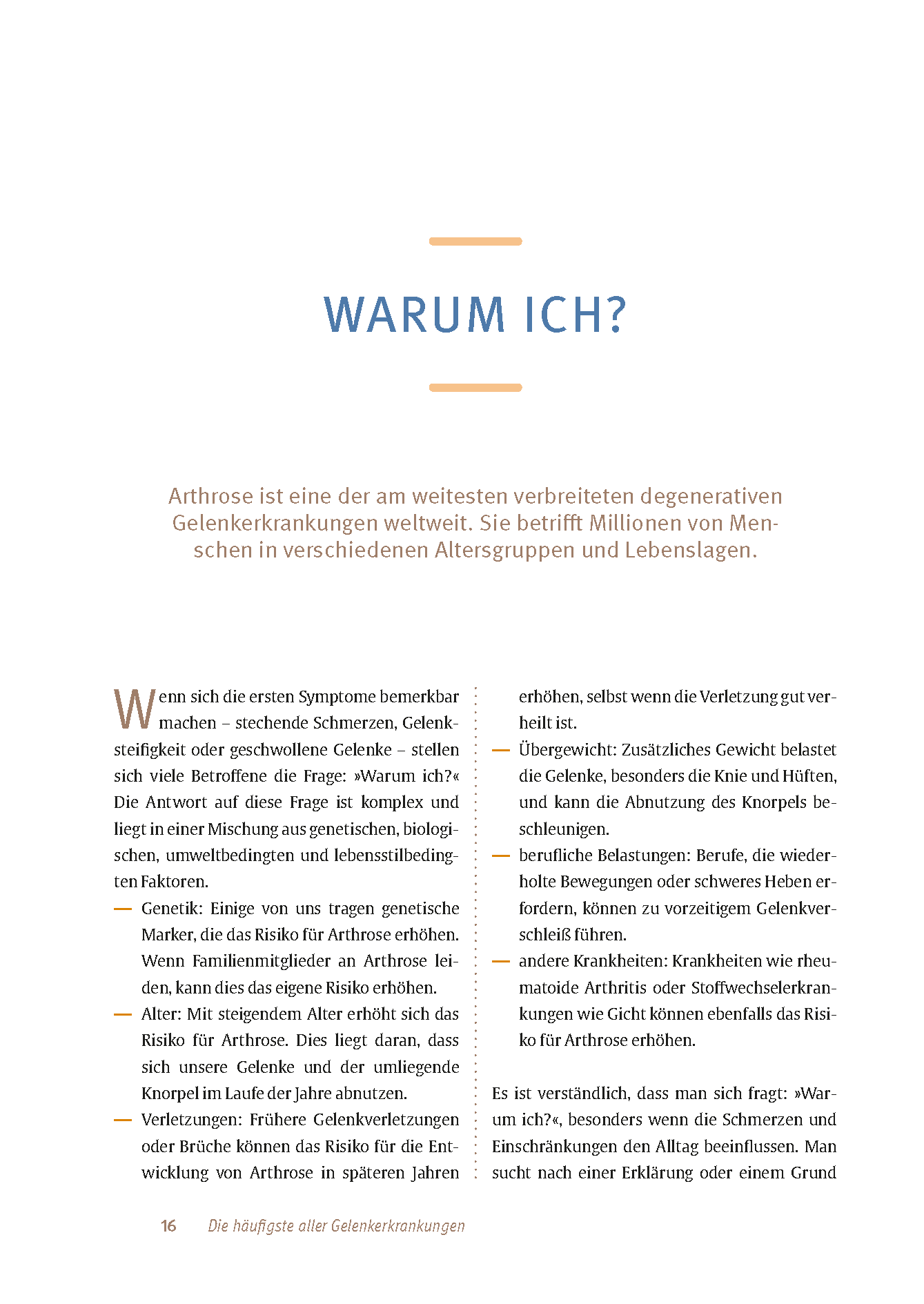 Expertenwissen: Arthrose