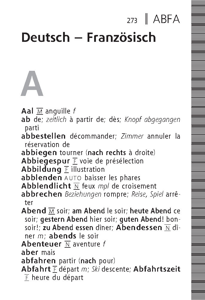 Langenscheidt Reisewörterbuch Französisch