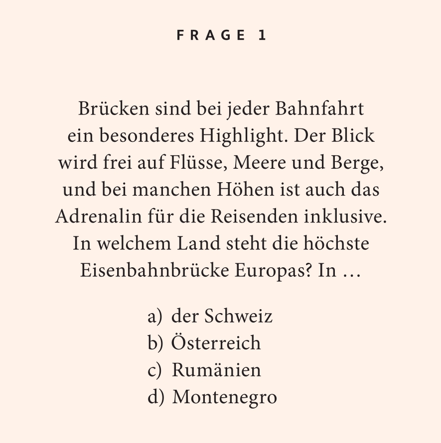 Eisenbahn-Quiz