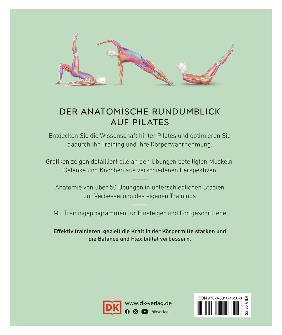Pilates - Die Anatomie verstehen