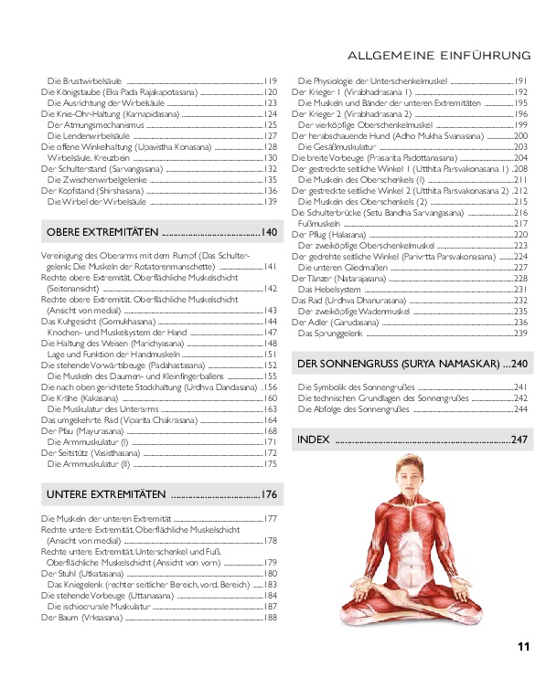 YOGA - Atlas der Anatomie