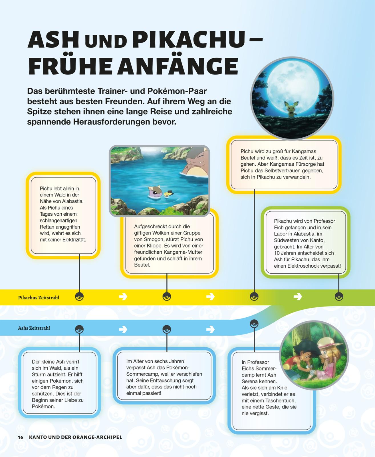 Pokémon Handbuch: Pokémon: Timelines
