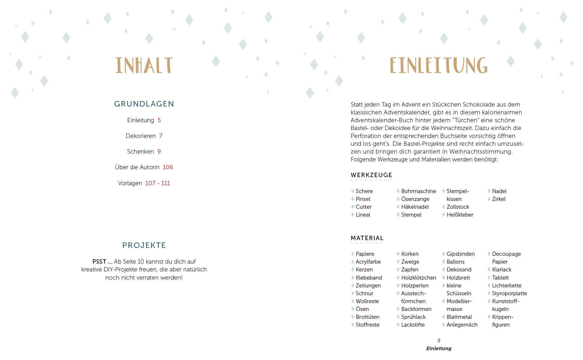 Mein Adventskalender-Buch: DIY Christmas