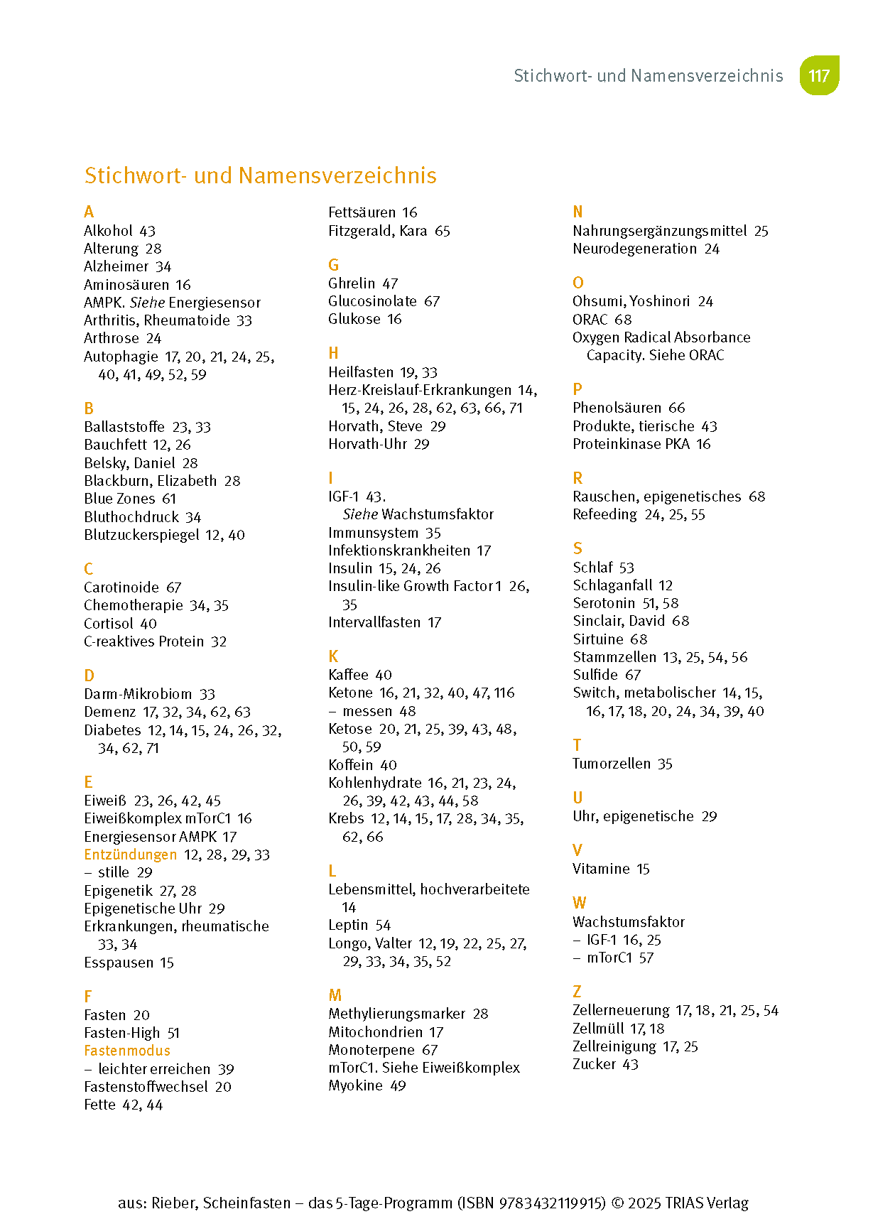 Scheinfasten - das 5-Tage-Programm