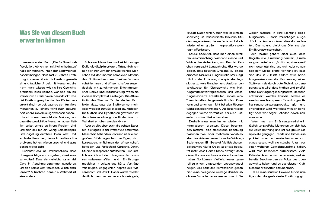 Abnehmen mit Kohlenhydraten – Das Praxisbuch zur Stoffwechsel-Revolution