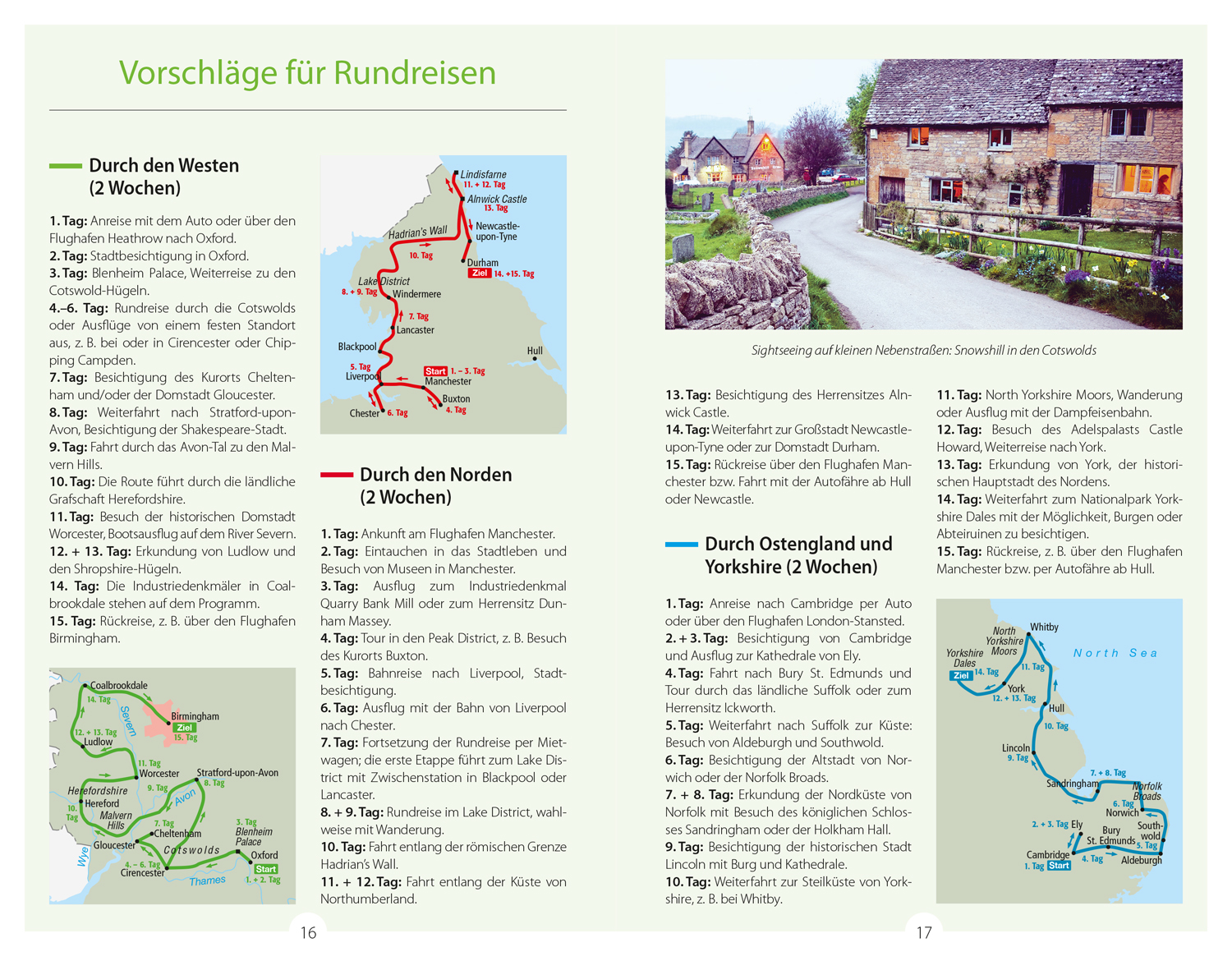 DuMont Reise-Handbuch Reiseführer Nord-und Mittelengland