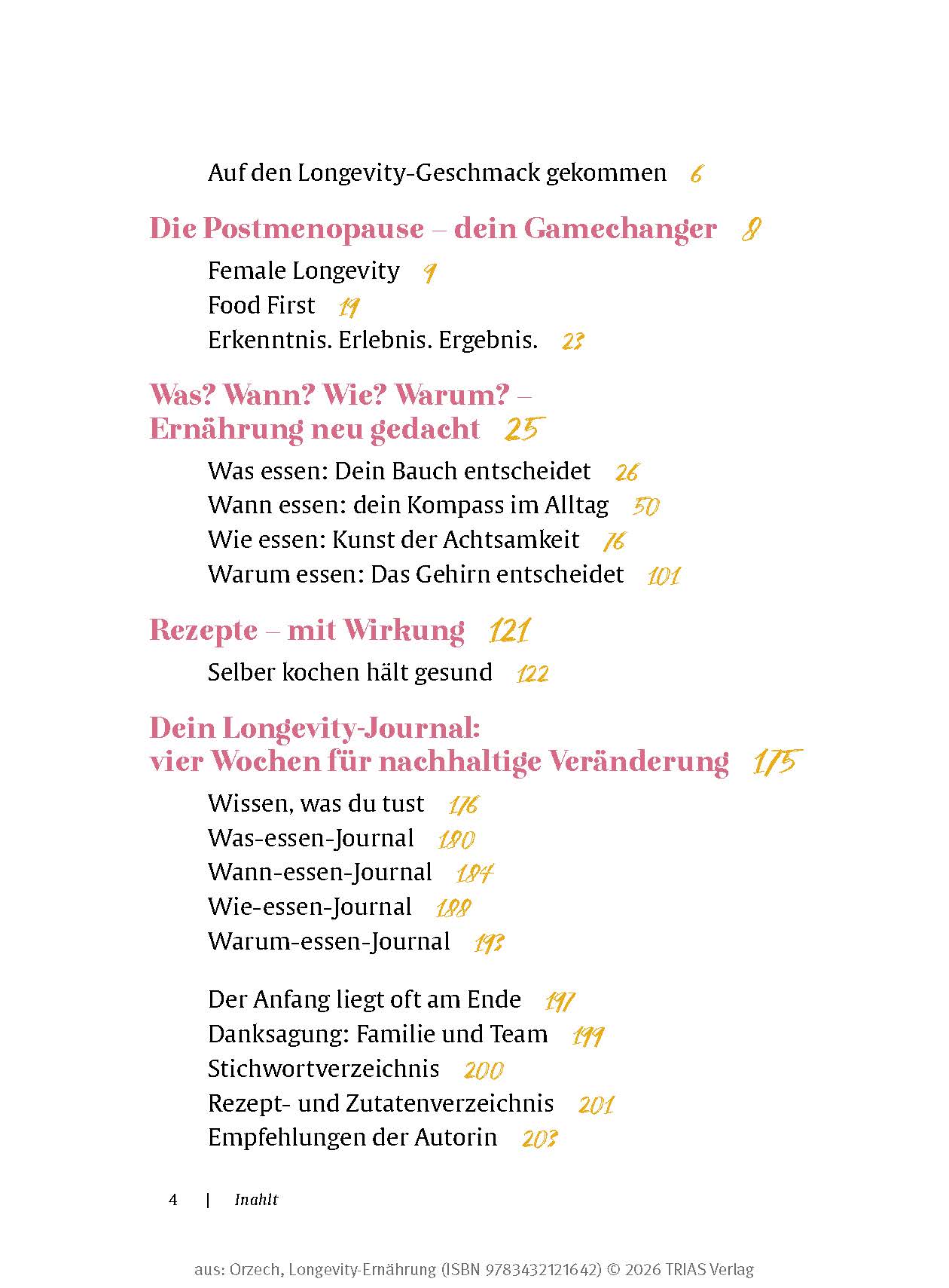 Longevity-Ernährung