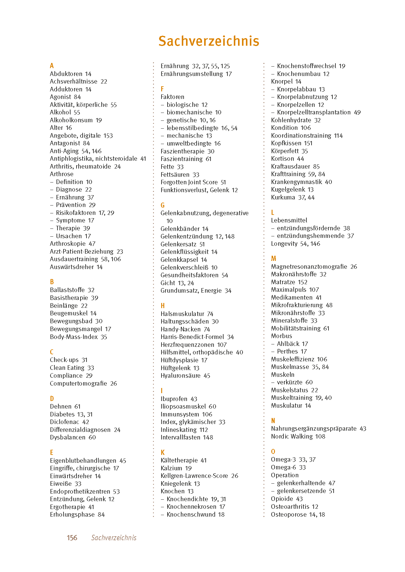 Expertenwissen: Arthrose