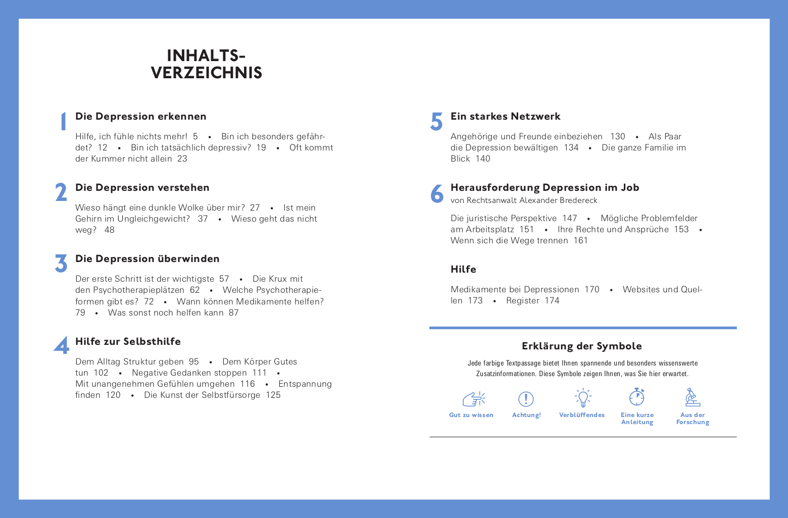Hilfe bei Depressionen