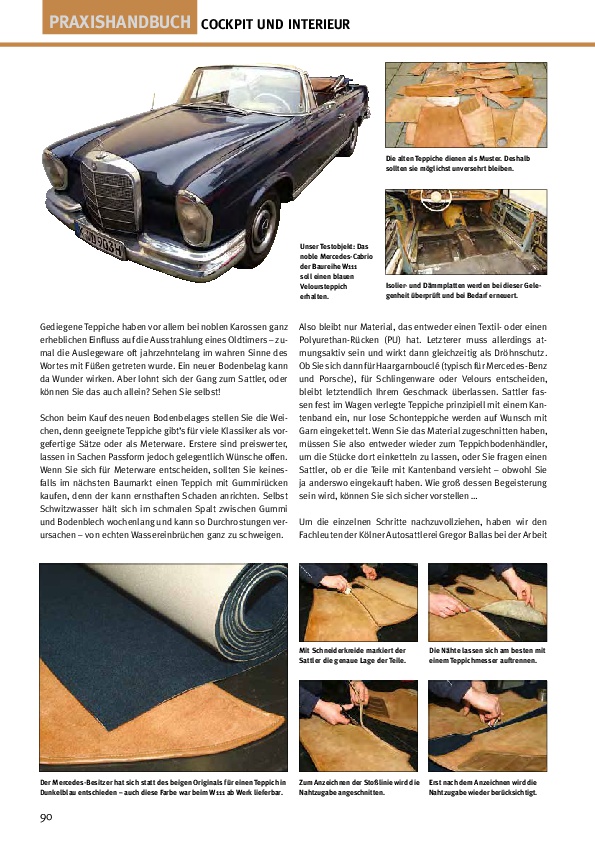 Praxishandbuch Cockpit & Interieur