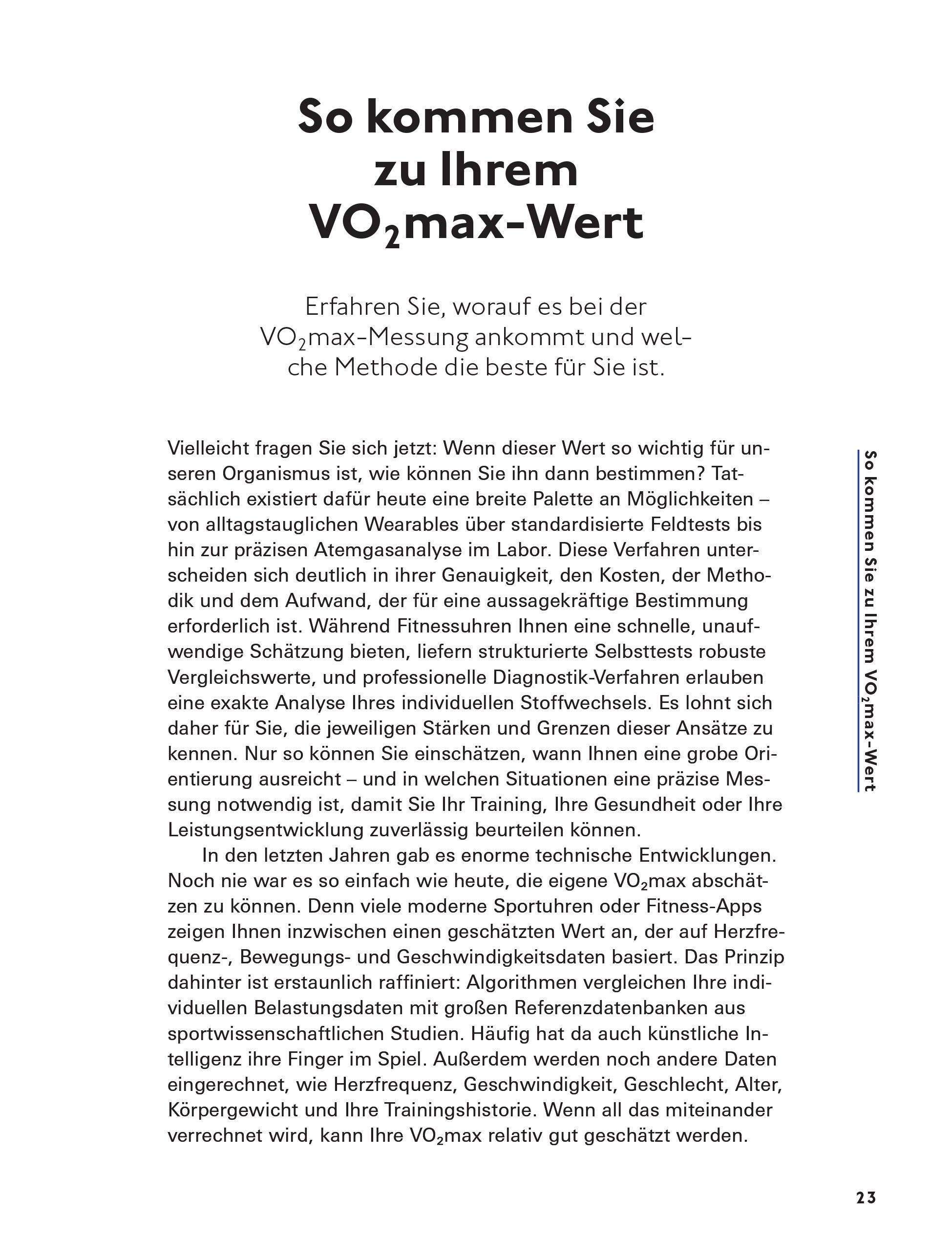 Steigern Sie Ihre VO2max