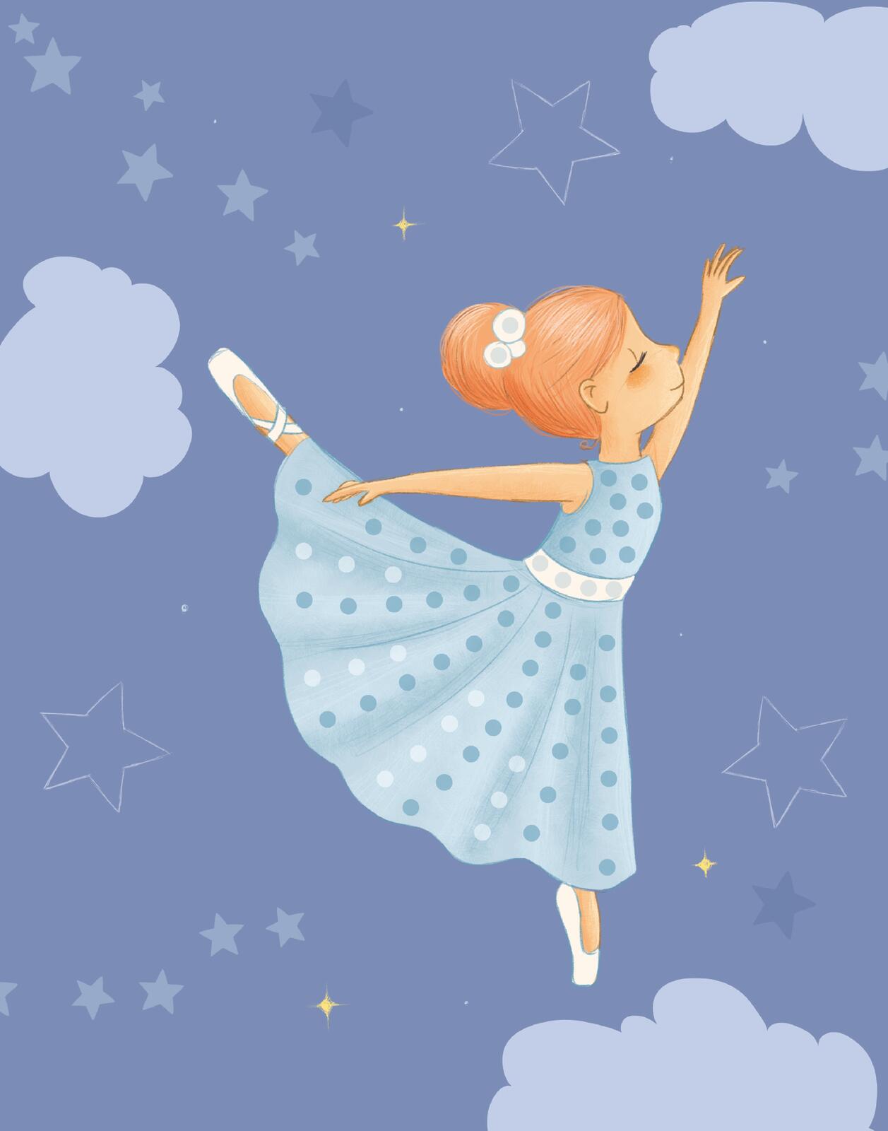 Diamantsticker Anziehpuppen – Ballett