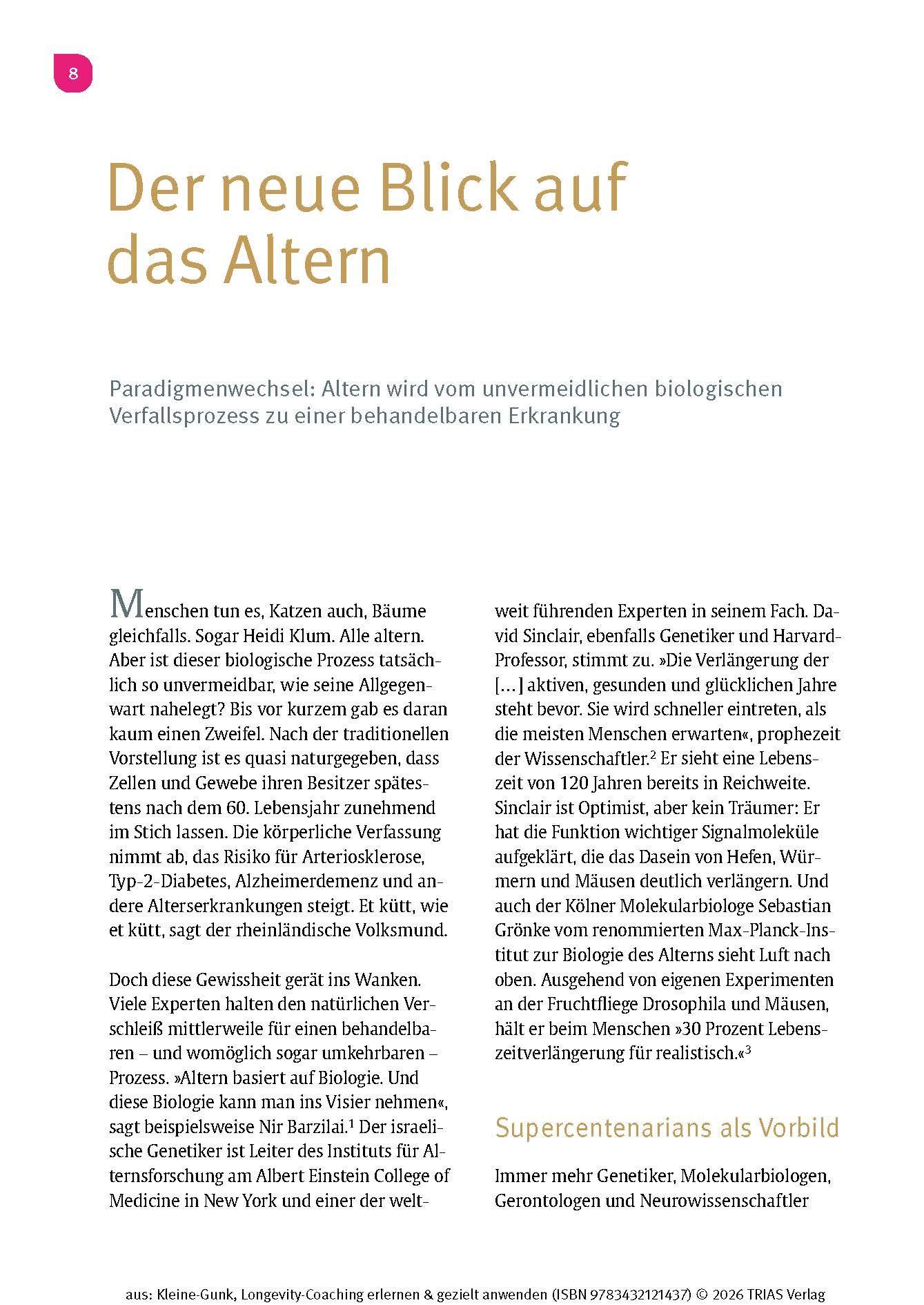 Longevity-Coaching erlernen und gezielt anwenden