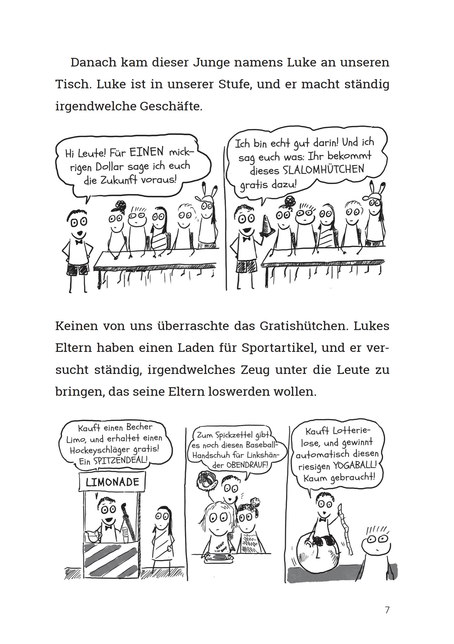 Penny kritzelt sich zum Star