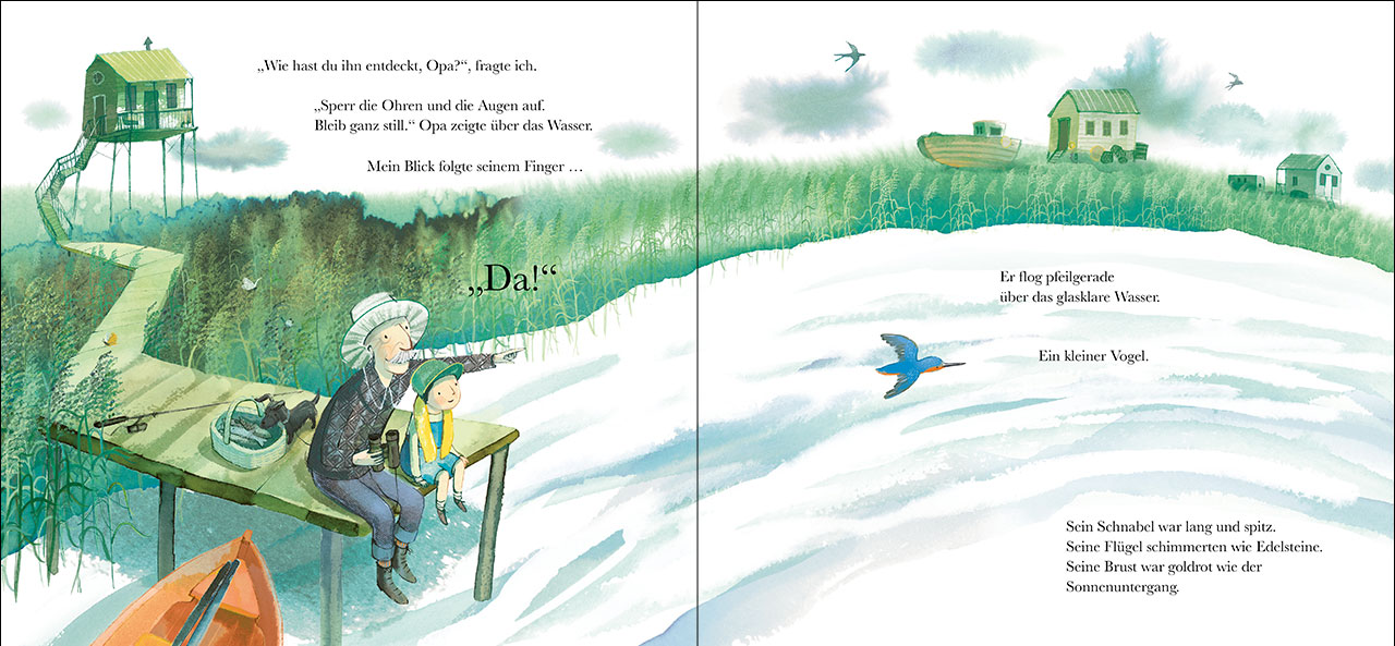 Opa und der Eisvogel