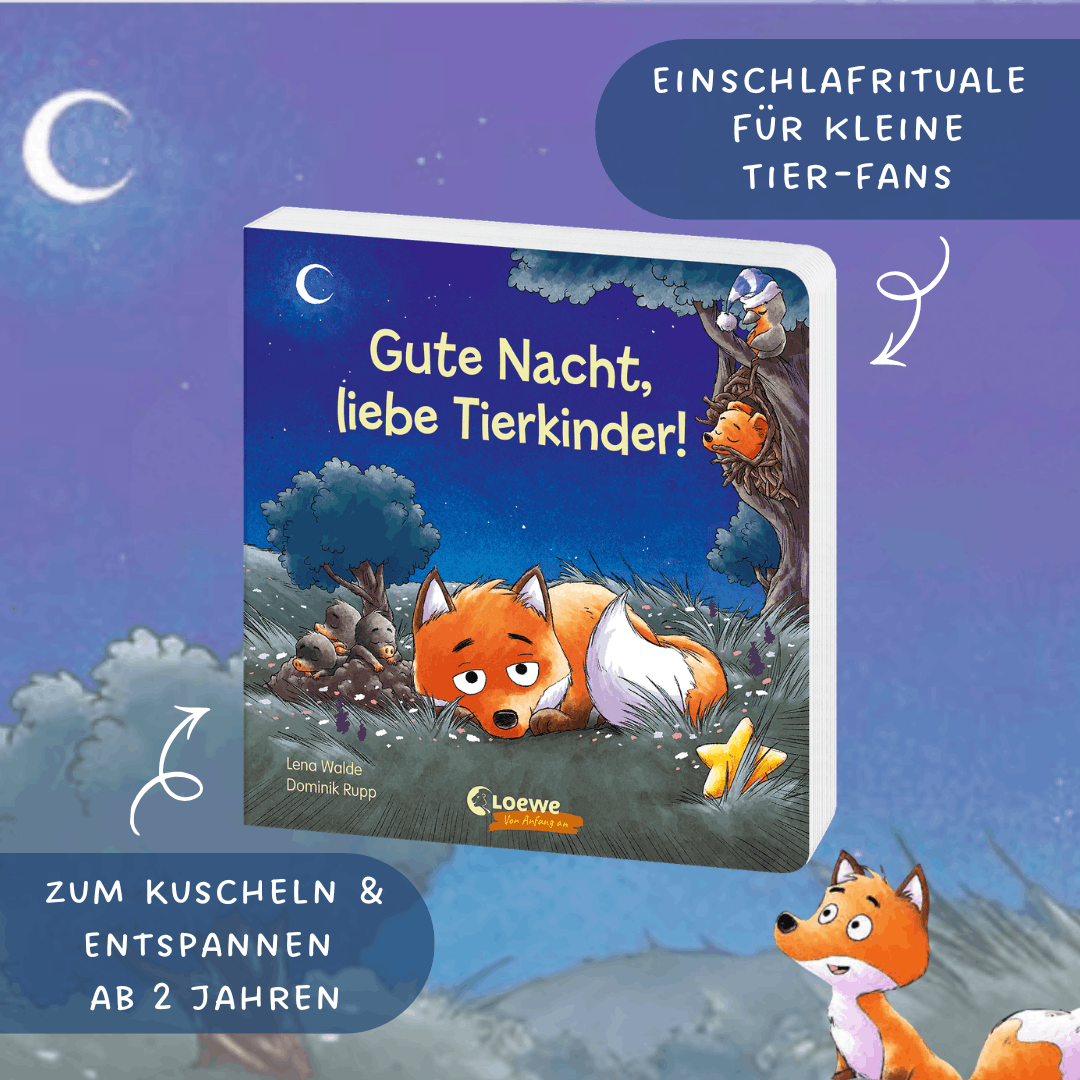 Gute Nacht, liebe Tierkinder!