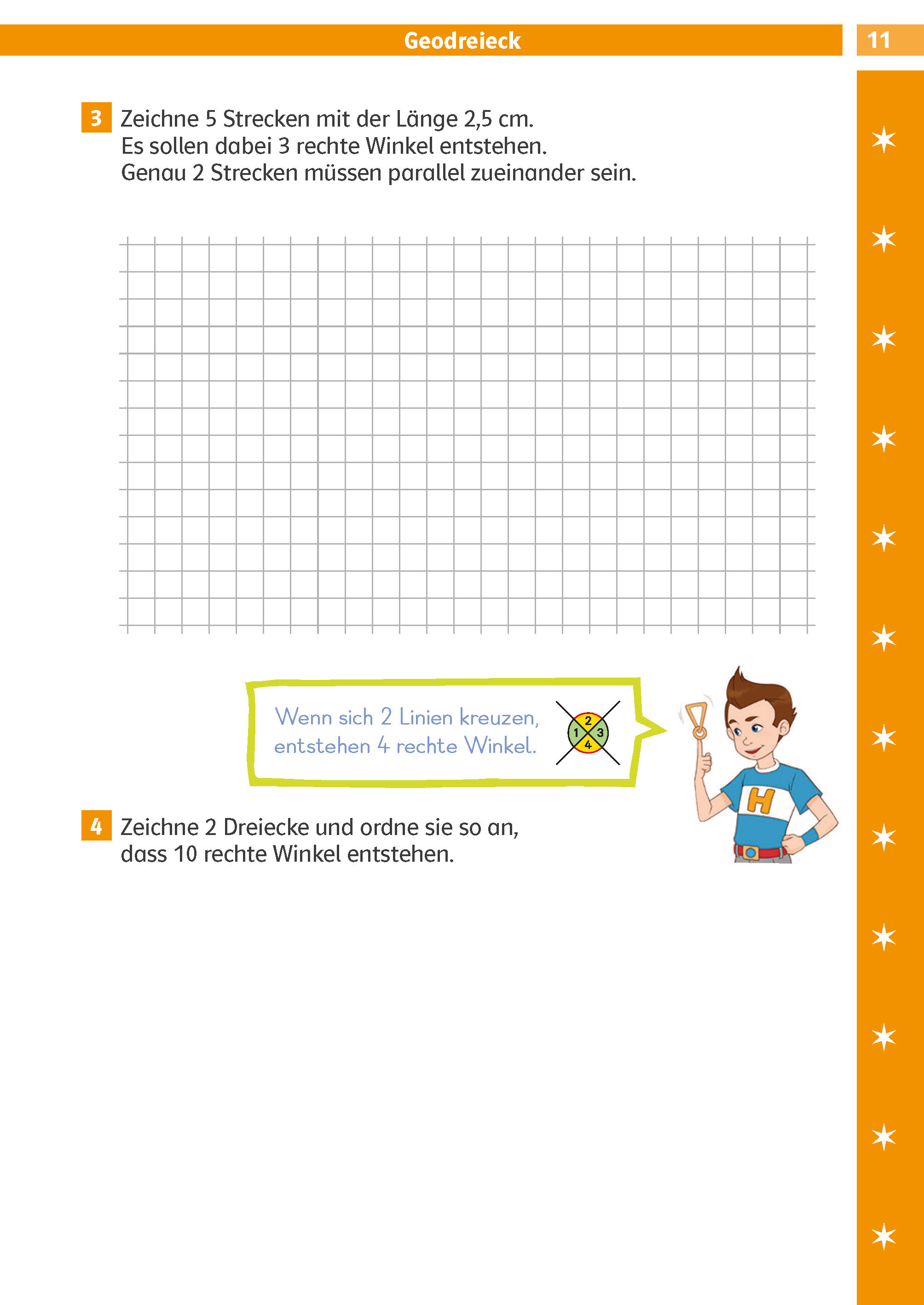 Klett Die Mathe-Helden: Geometrie 3./4. Klasse