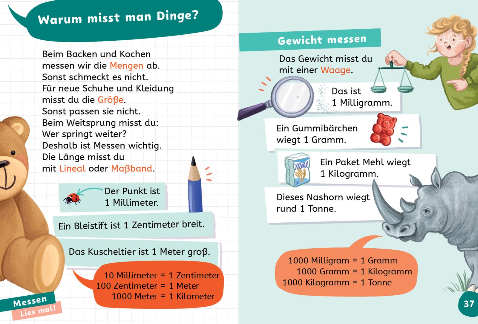 Frag doch mal ... die Maus: Wissen zum Schulstart: Mathe