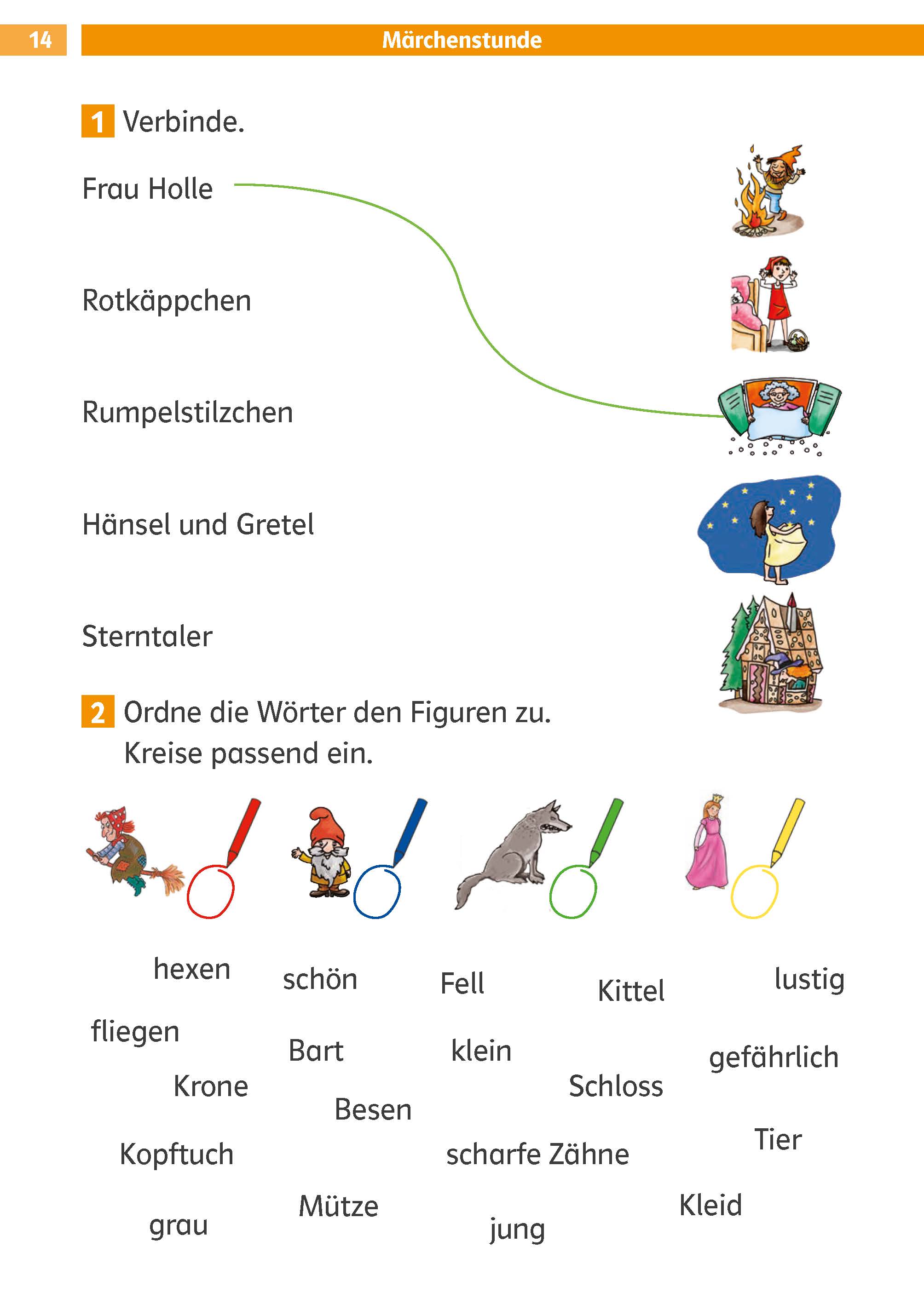 Klett Die Deutsch-Helden: Knobelaufgaben für Deutsch-Helden 1. Klasse