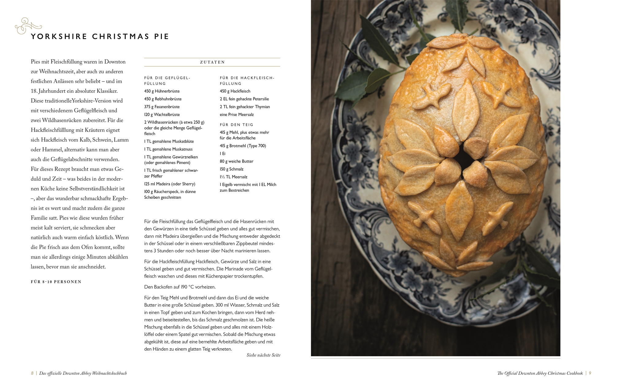 Das offizielle Downton-Abbey-Weihnachtskochbuch