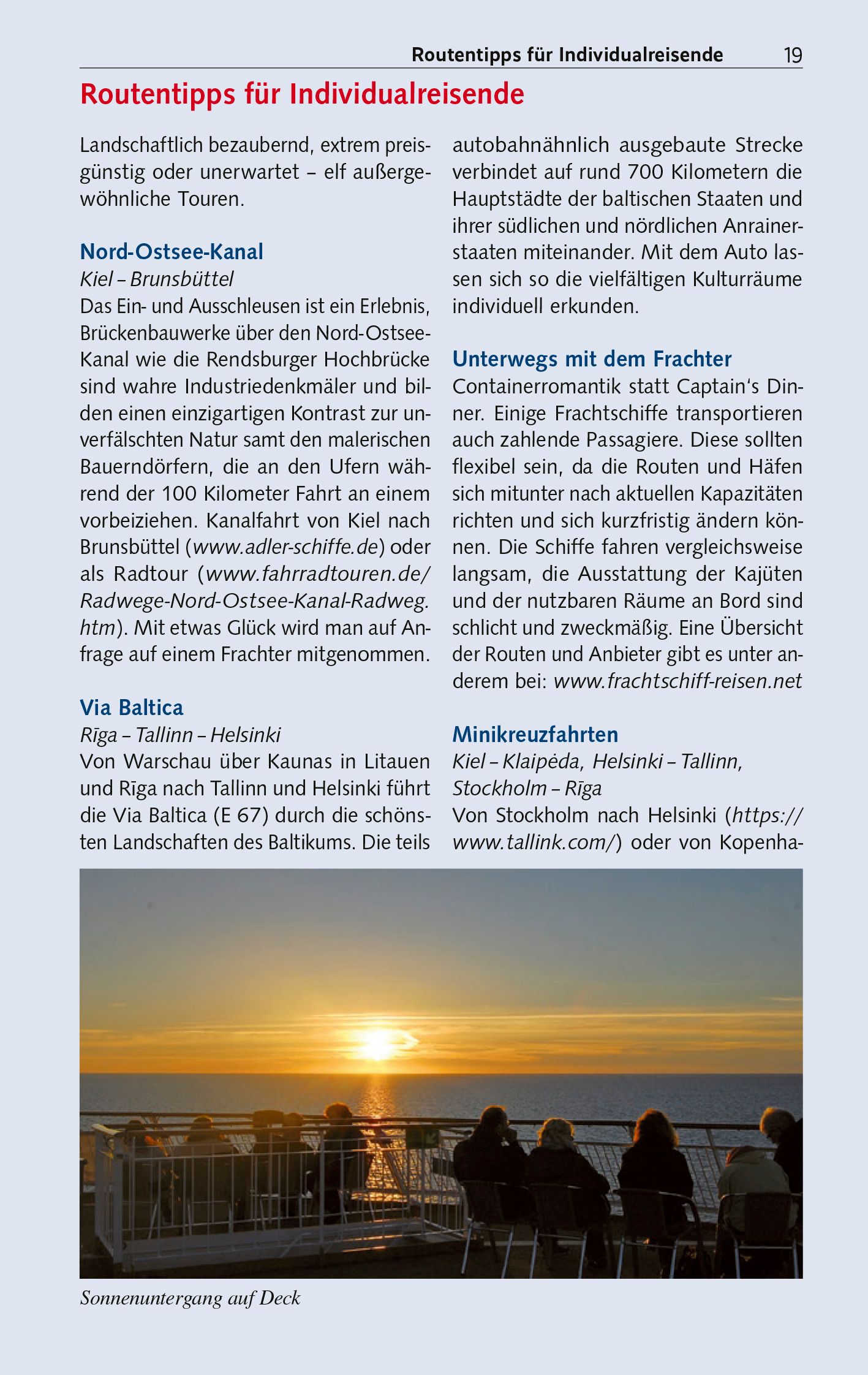 TRESCHER Reiseführer Ostseestädte