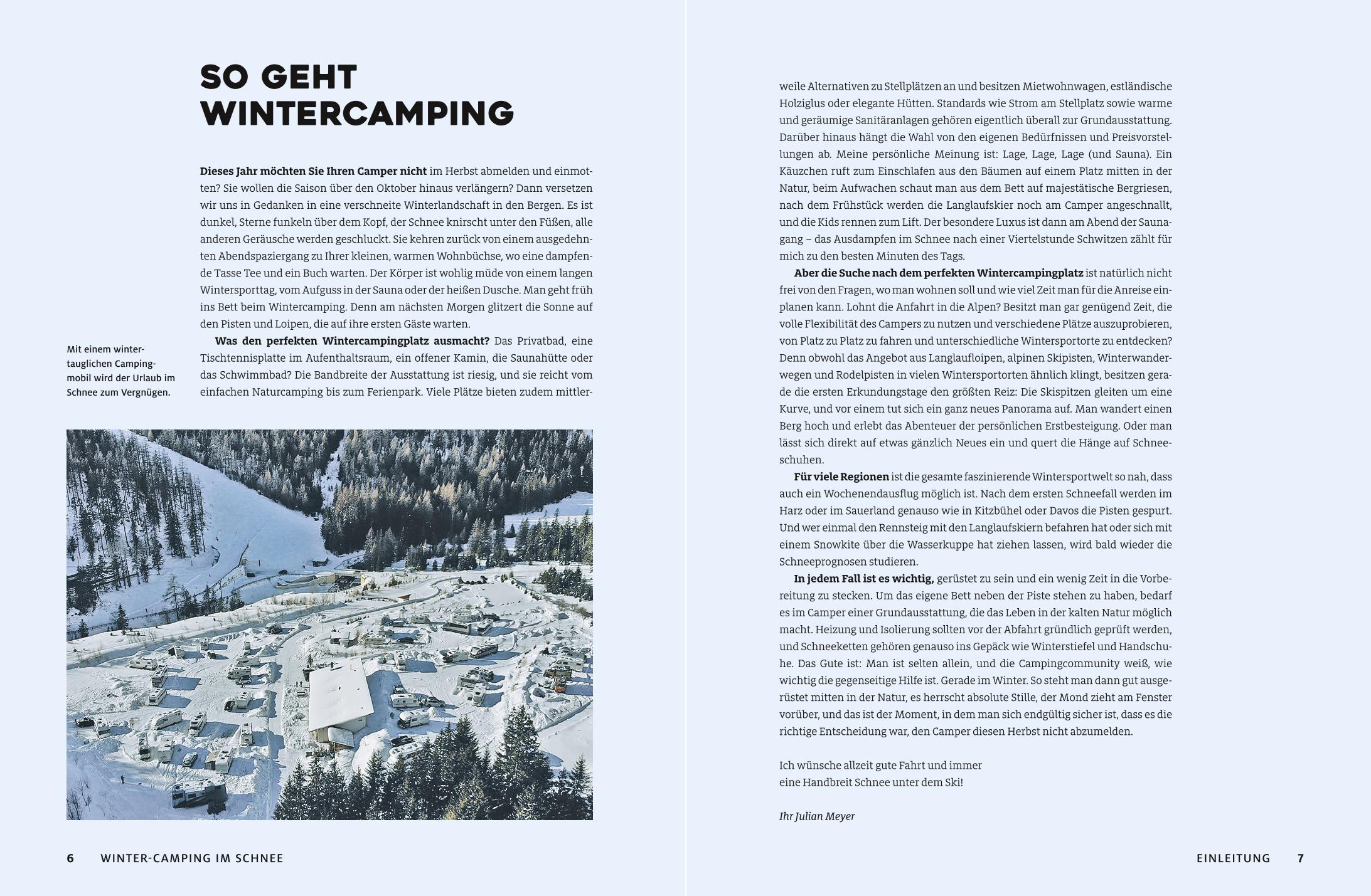 Yes we camp! Winter-Camping im Schnee