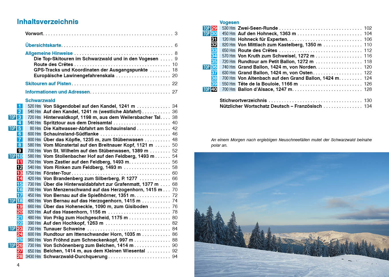 Schwarzwald mit Vogesen