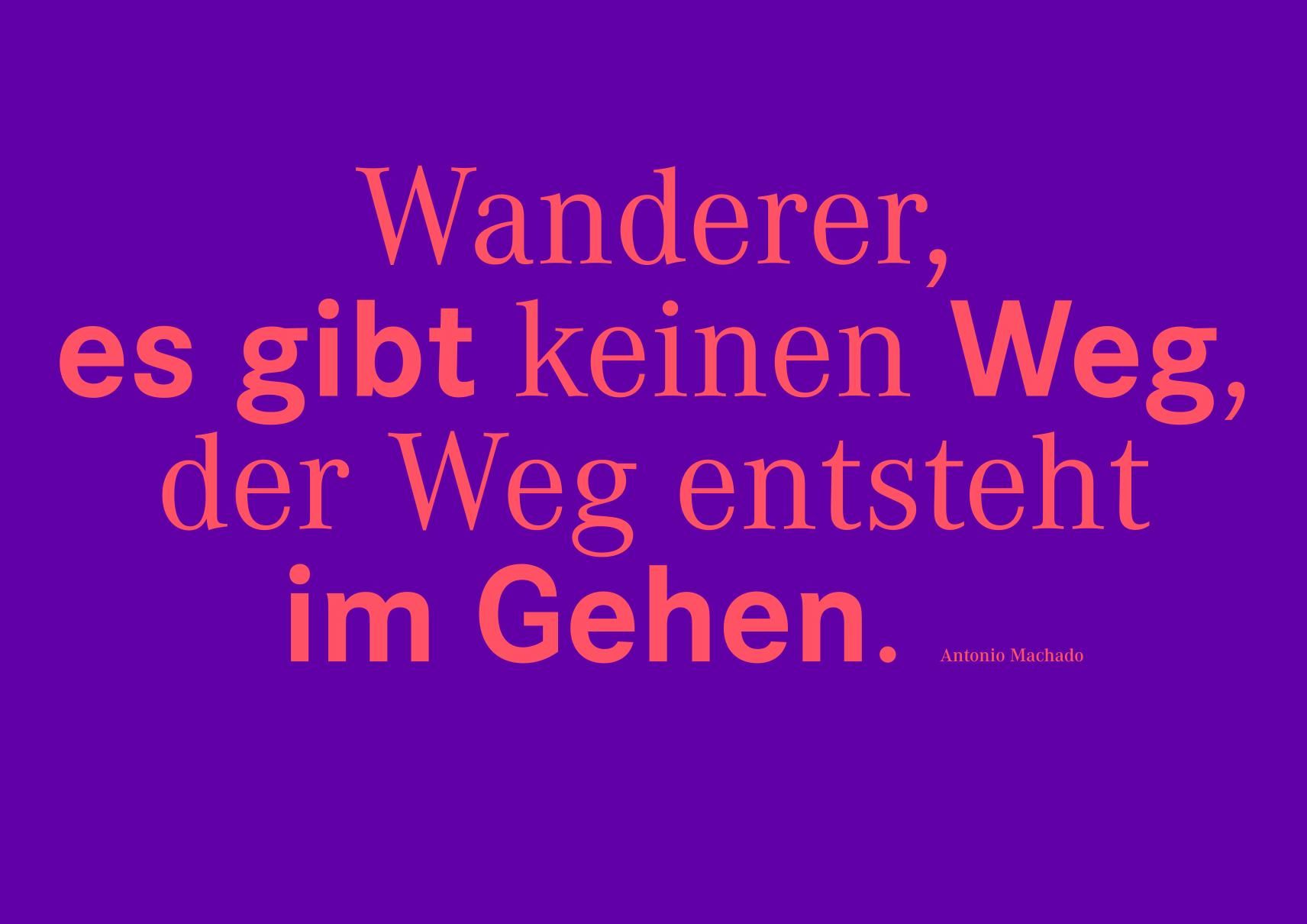 In der Komfortzone wächst nichts. Die schönsten Gärten blühen außerhalb.