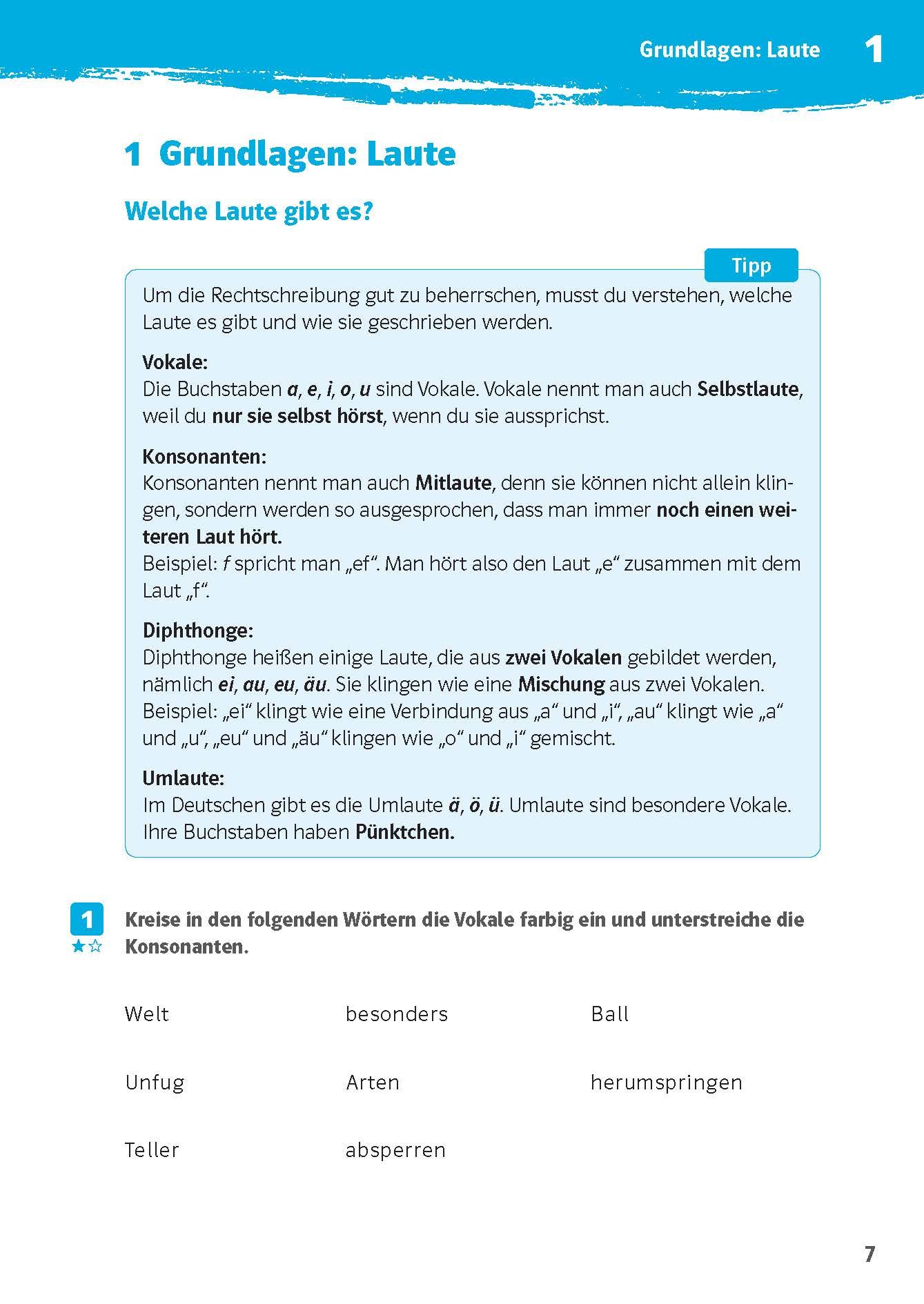 Klett 10-Minuten-Training Deutsch Rechtschreibung 5. Klasse