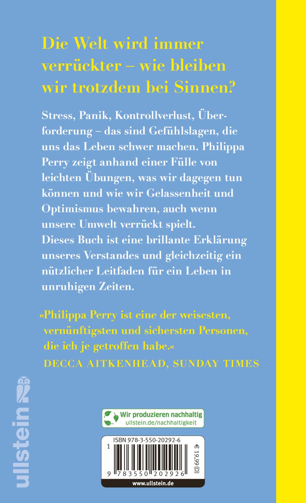 Wie man in verrückten Zeiten nicht den Verstand verliert