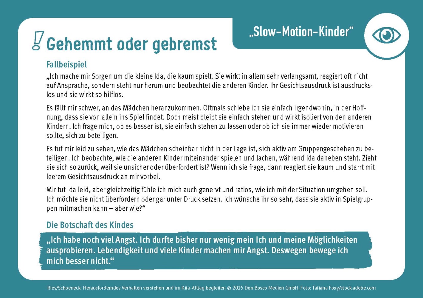 Herausforderndes Verhalten verstehen und im Kita-Alltag begleiten