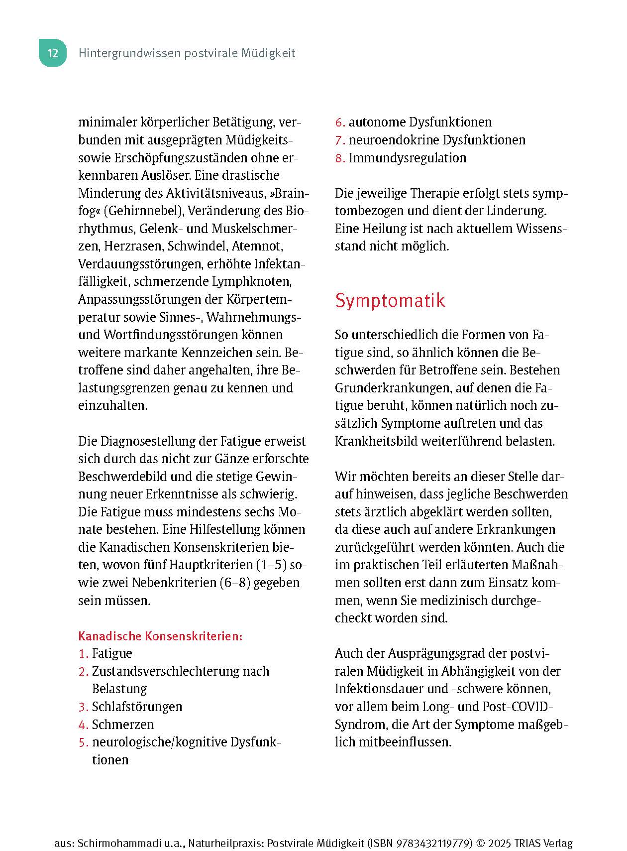 Naturheilpraxis: Postvirale Müdigkeit