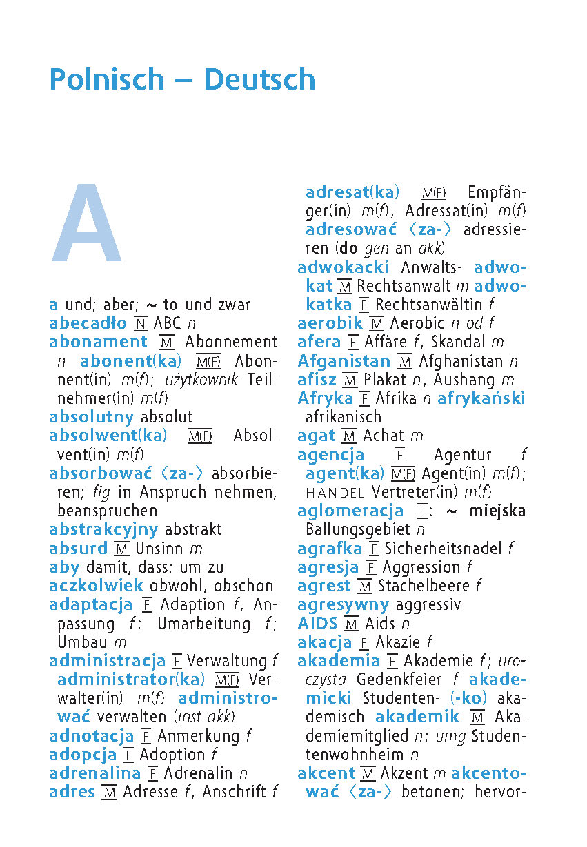 Langenscheidt Universal-Wörterbuch Polnisch