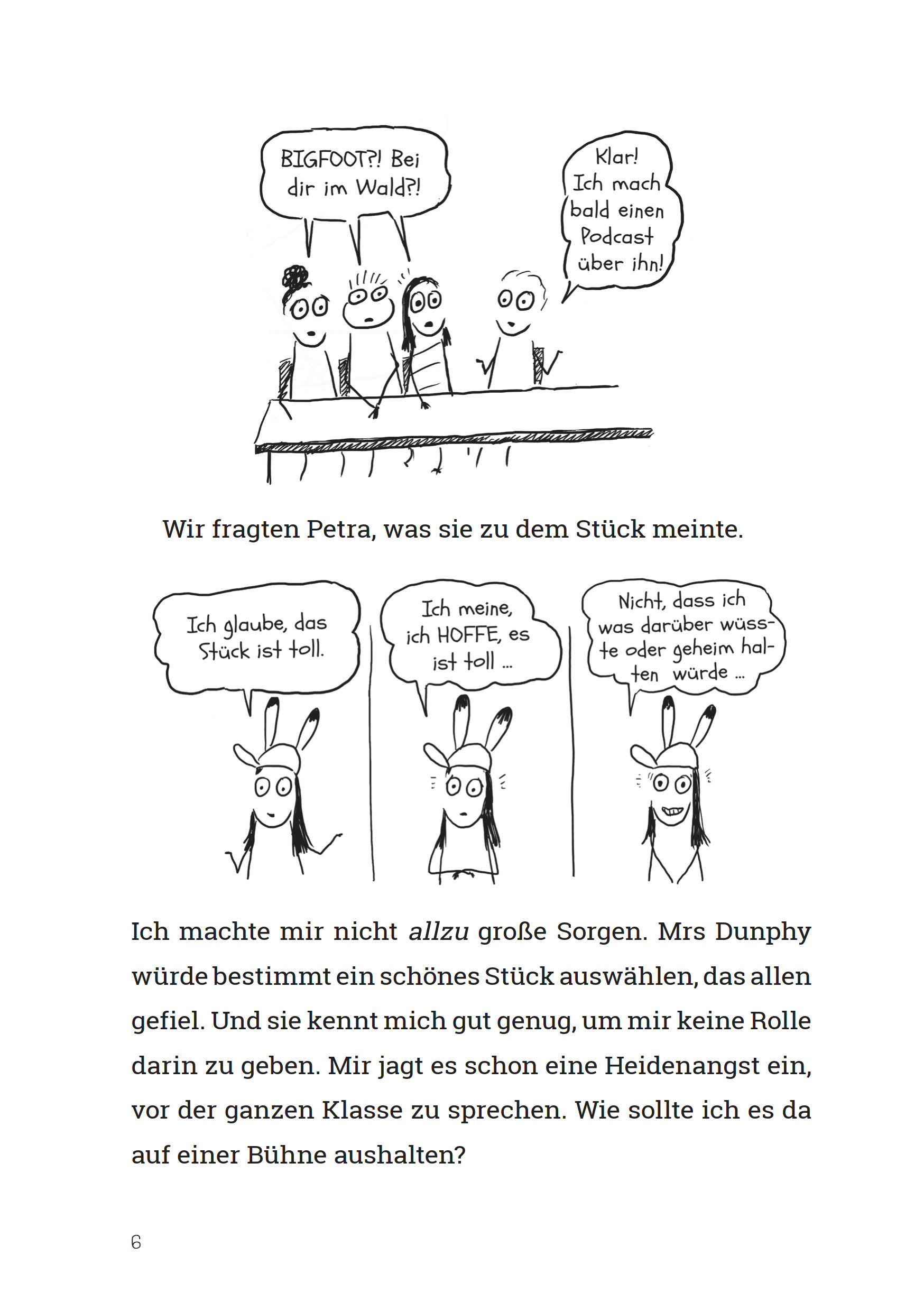 Penny kritzelt sich zum Star