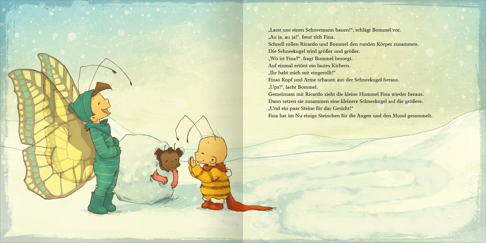 Die kleine Hummel Bommel – Im Winter