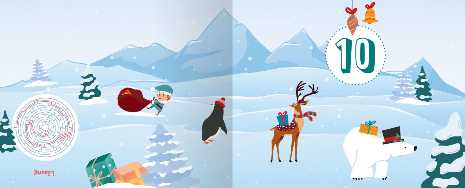 24 knifflige Weihnachtsrätsel. Escape Room Adventskalender