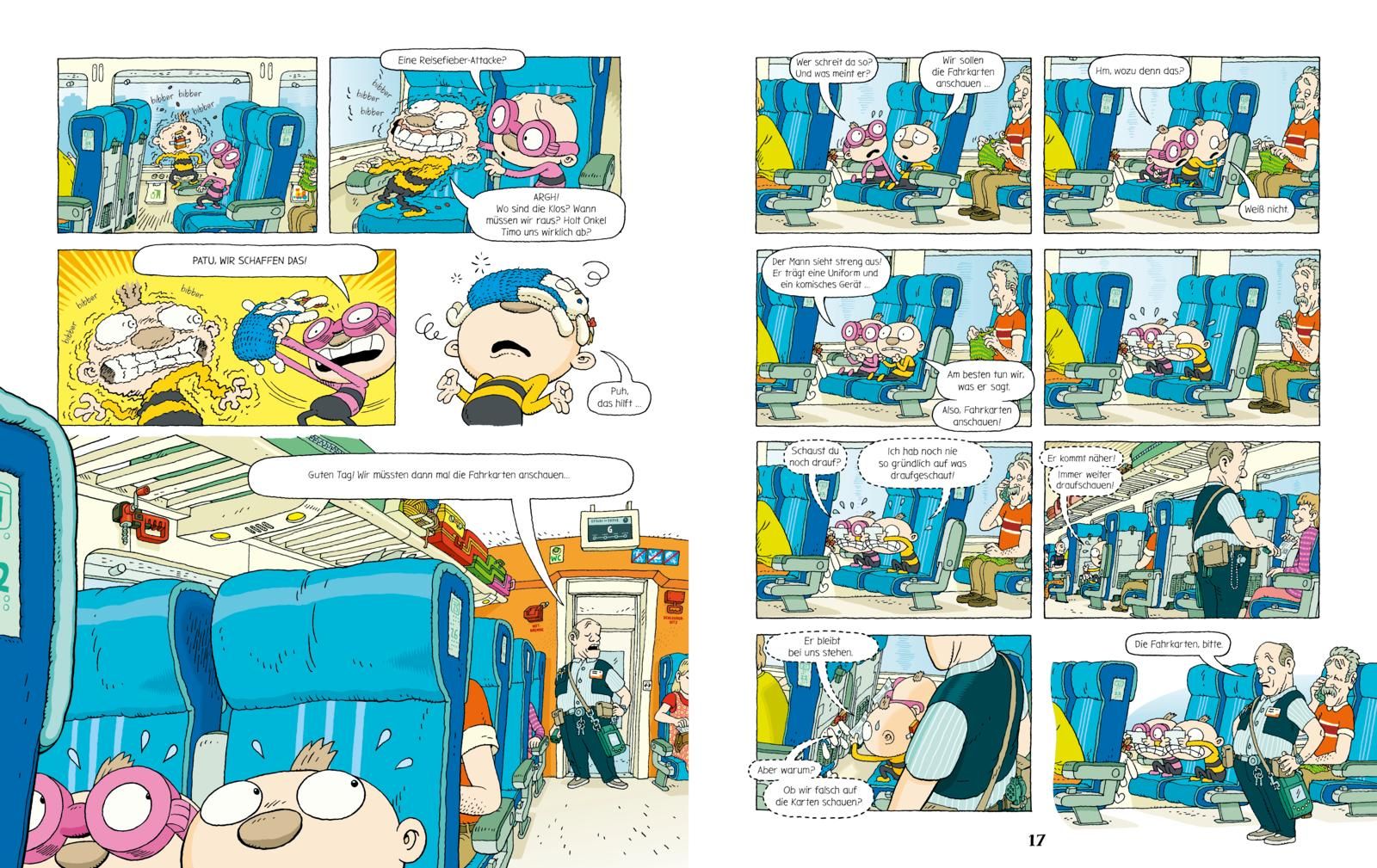 Tatu & Patu 5: Tatu & Patu und ihre verrückte Zugfahrt