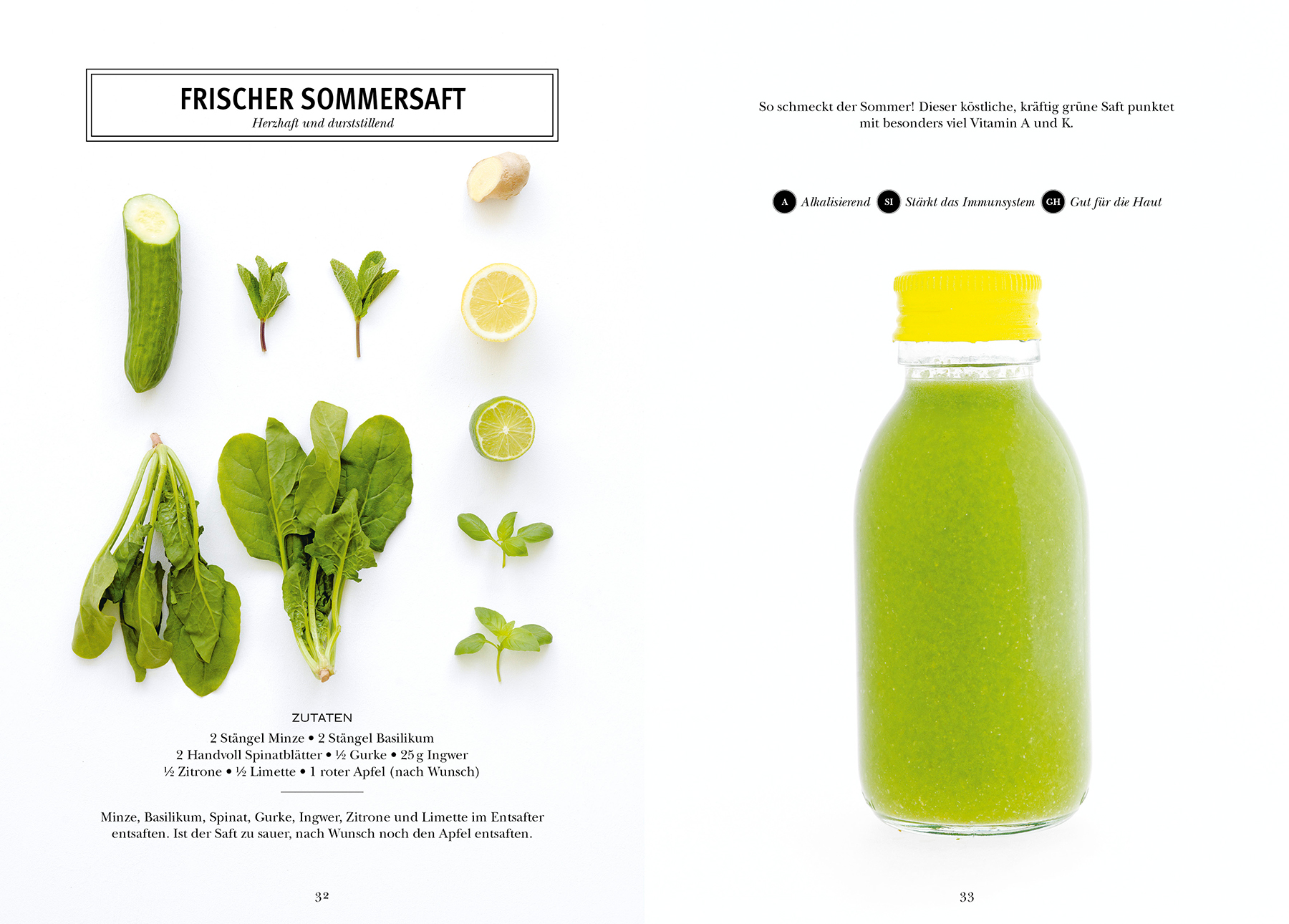Grüne Smoothies - Die Energiebooster