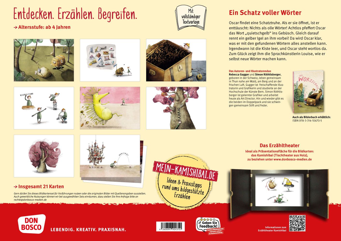 Der Wortschatz. Kamishibai Bildkartenset