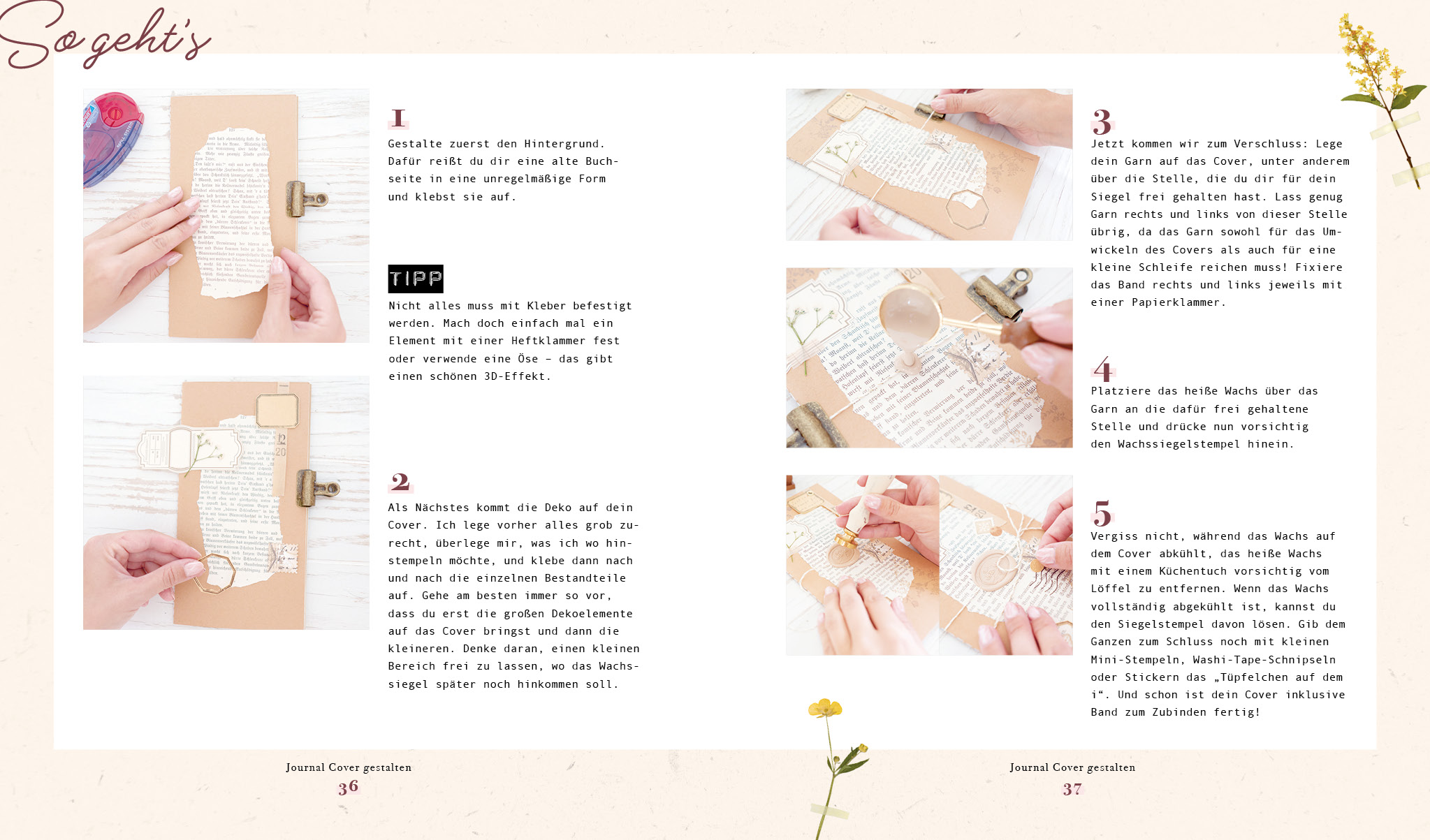 Memory Keeper – Vintage-Journaling und Scrapbooking mit fraeuleinfotofee
