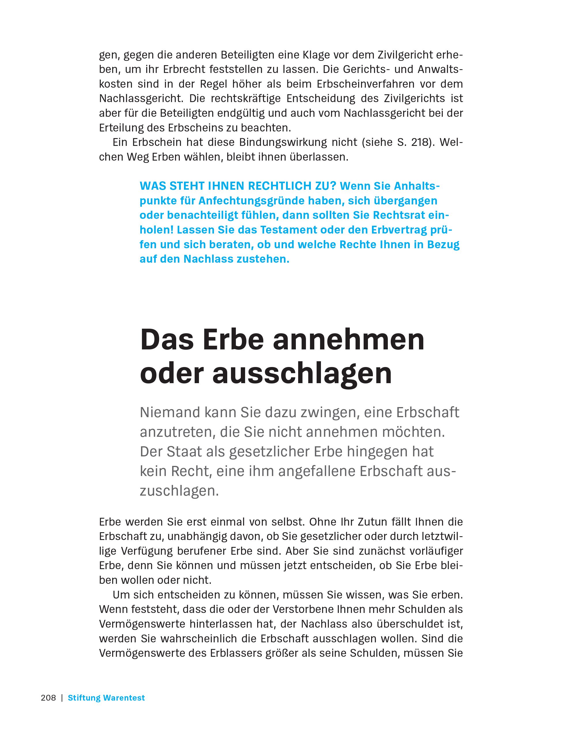Vererben und Erben