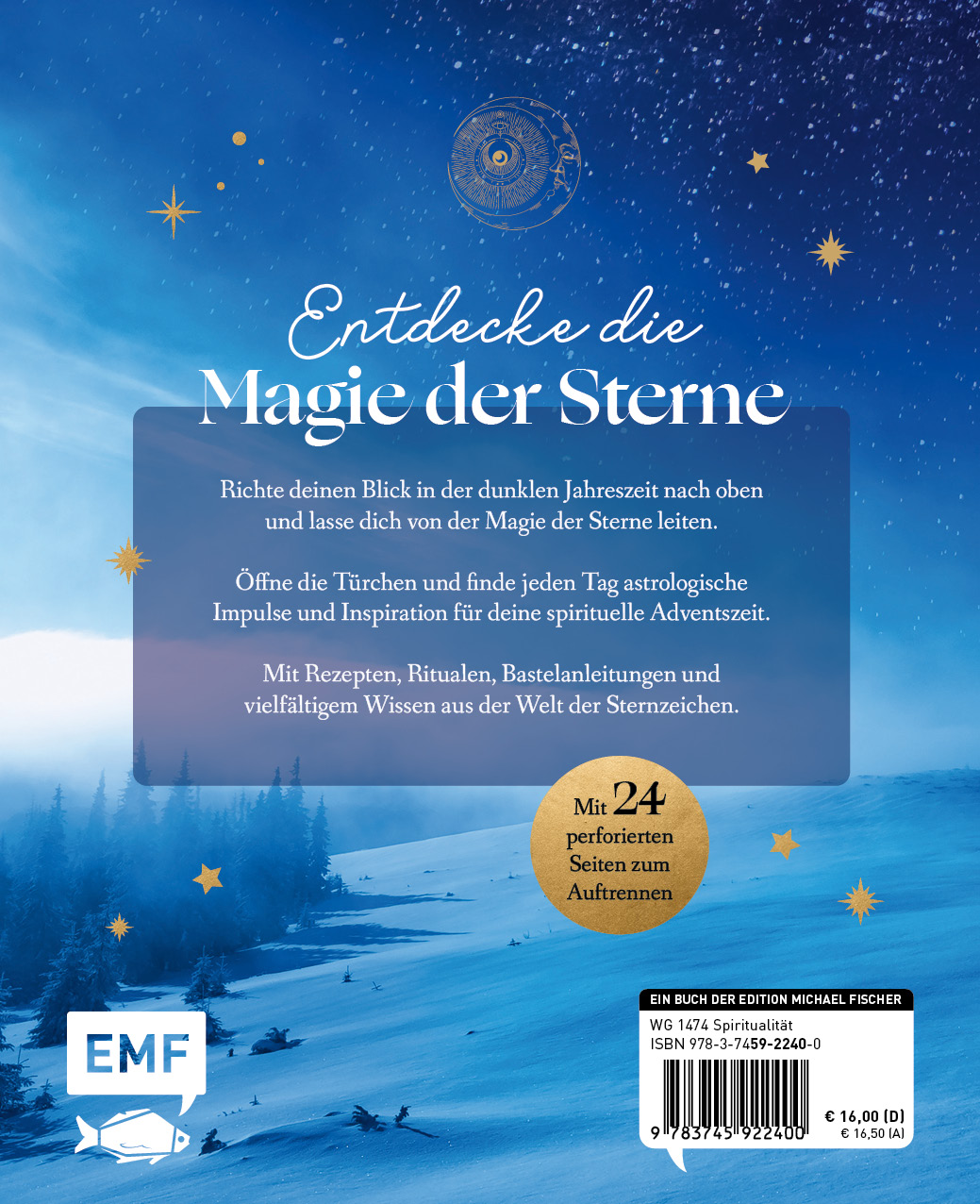 Mein Astrologie-Adventskalender-Buch: Kosmische Weihnachten