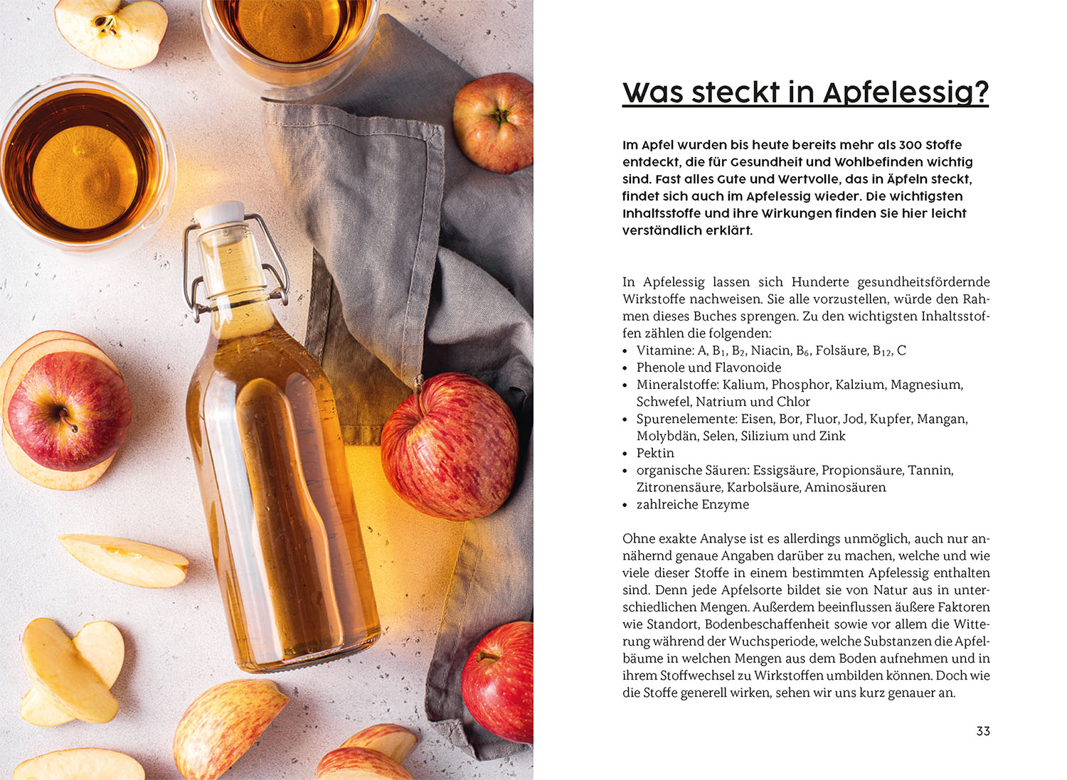 Gesund mit Apfelessig
