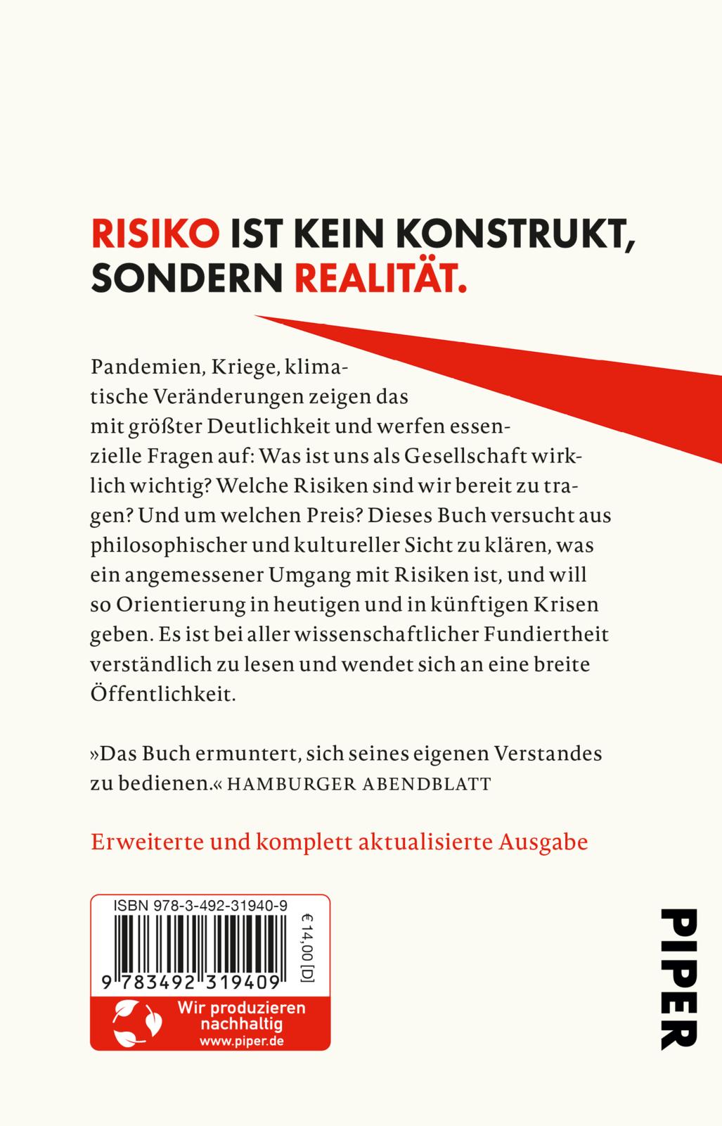 Die Realität des Risikos