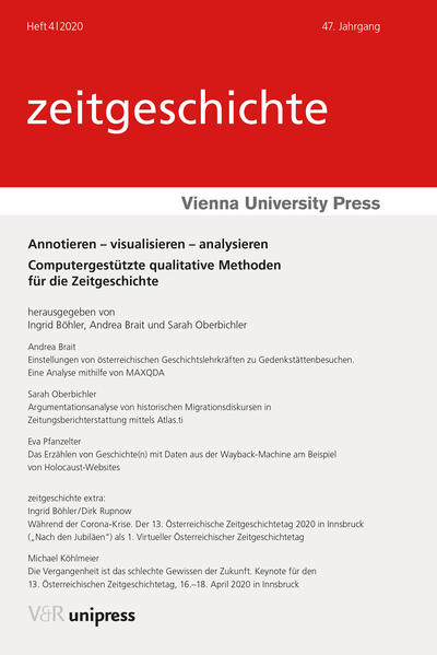Annotieren – visualisieren – analysieren