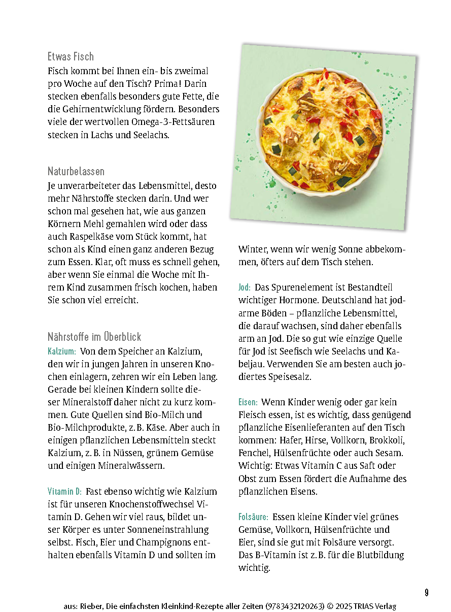 Die einfachsten Kleinkind-Rezepte aller Zeiten
