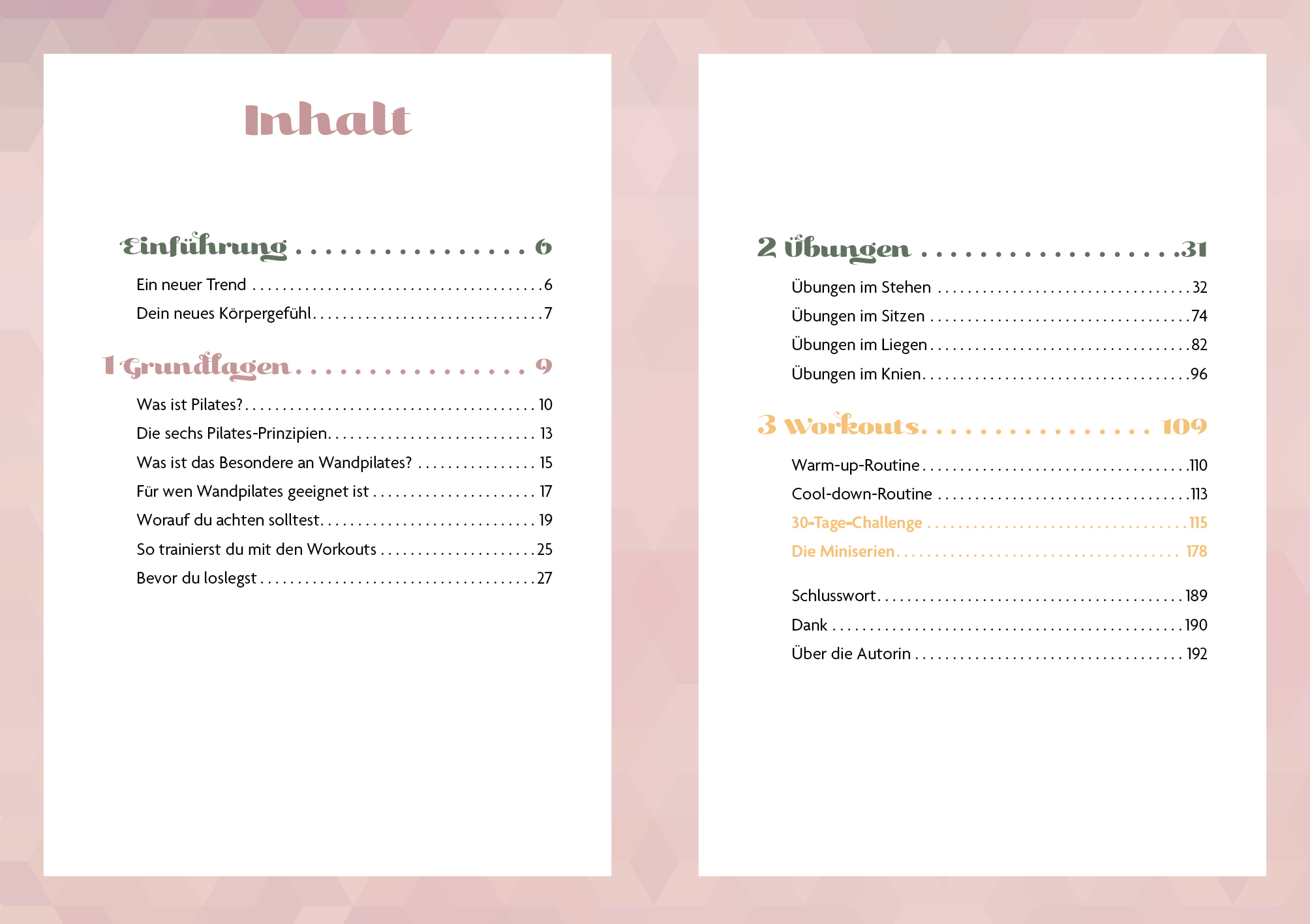 Fit mit Wandpilates