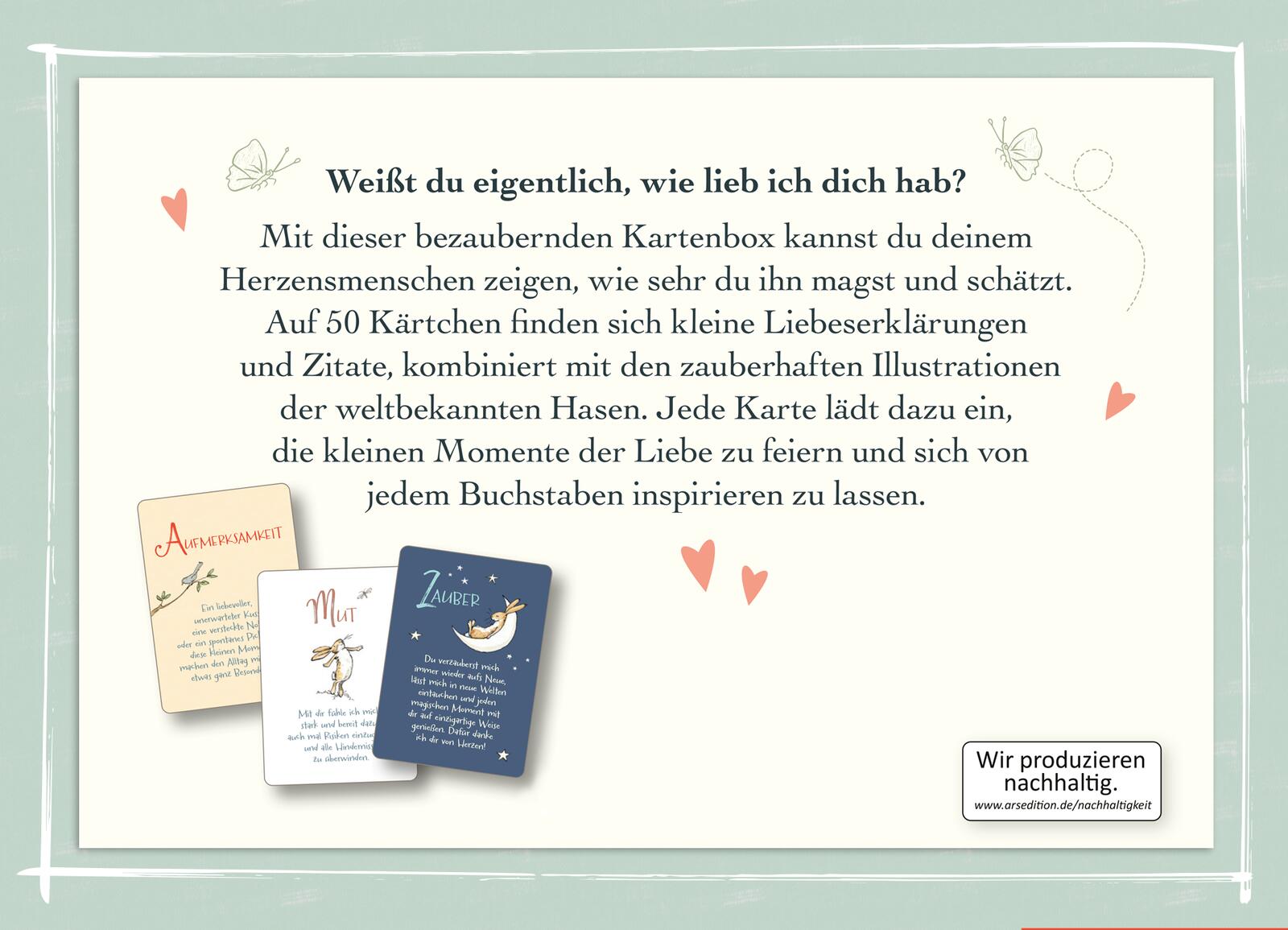 Weißt du eigentlich, wie lieb ich dich hab? Das kleine Liebes-ABC