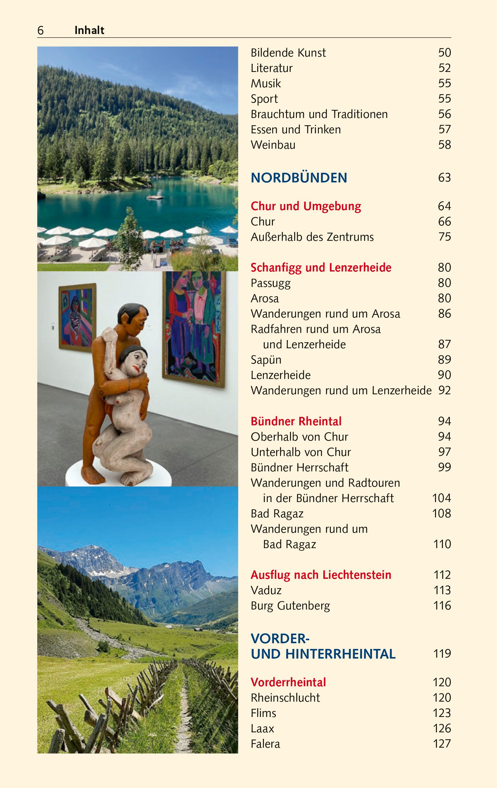 TRESCHER Reiseführer Graubünden