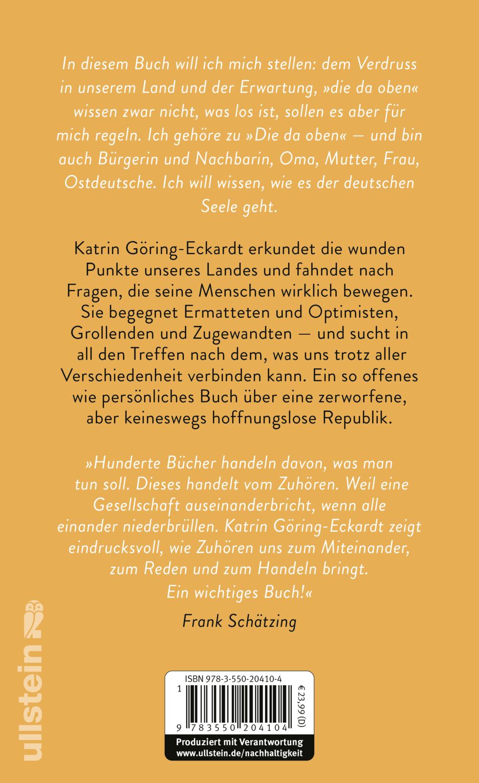 Deutschland, lass uns reden
